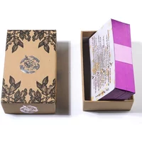 Oak ash thorn tarot 81pcs cards 1: 1 Size Gilded Edge Tarot Board games Three trees tarot Volume Li