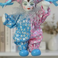 Teardrop Celestial Doll Handmade Crying Clown Doll House Decoration Fallen From The Heavens for Collectors