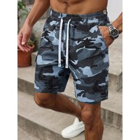 Sophisticated Men's Casual Cargo Pants: Crafted from soft, comfortable, non-stretch woven fabric. Features a dual-function elast