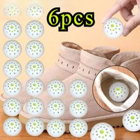 6Pcs Deodorizer Balls Sneaker Perfume Balls for Shoe Gym Bag Locker and Cars Deodorizer Neutralizing Odor Shoe Freshener Ball