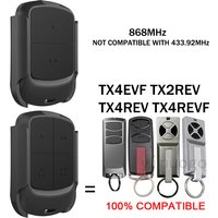 868MHz Remote Control TX4EVF TX2REV TX4REV TX4REVF Garage Door Remote Control Clone For Electric Door Remote Control