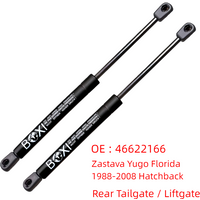2 pcs Gas Springs Boot Liftgate Tailgate Trunk 46622166 Lift For Zastava Yugo Florida 1988-2008 Hatchback Tailgate Boot