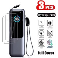3PCS HD Full Hydraulic Hydrogel Film For Anker A1695 AnkerZolo Zolo 25000mAh AnkerA1695 165W Screen Protective Screen Cover