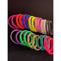 Latin Dance Academy Exclusive Competition Bracelet National Standard Performance Multiple Colors Adult Bracelet Wearing on Wrist