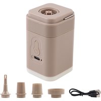 1PC Mini Air Pump for Inflatables Portable, Electric Type-C Rechargeable Quickly Inflate Deflate for Pool Floats Air Mattress