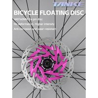 AliExpress TANKE Bicycle Disc Brake Rotor 140/160 Bike Floating Rotors Stainless Steel Mountain Bike Brake Rotor Mtb Heat Dissipation Part