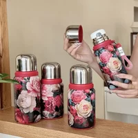 400/600ml 316 Stainless Steel Insulated Bottle with High Appearance Light Luxury Portable Large Capacity Outdoor Tea Cup