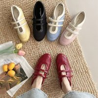 2026 New Silk Ballet Flat Shoes with Round Toe and Low Heel Sneakers for Women Wearing Flat Soled Single Shoes
