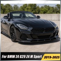 3PCS MP Style Front Lip Splitter For BMW Z4 G29 2019-2025 Gloss Black Bumper Spoiler Aero Body Kit Protector Trim Accessories
