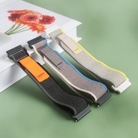 20/22mm Trail Loops for Samsung Watch 4/5/6/Amazfit Watch Band Nylon Wristband Bracelets for Garmin Fenix 6/Venu/forerunner 645
