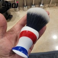 Yaqi 30MM Monster Barber Pole Color Shaving Brushes Men Wet Shave Brushes Yaqi Handle Shaving Brush Shaving Foam Brush