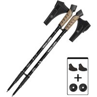 Nordic Telescopic Walking Poles 2PcsTrek Pole Aluminum Alloy Shooting Cane Strong Locking Walking Pole Lightweight Hiking Cane