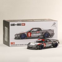 Kaido House + MINIGT Honda NSX Kaido Test Car Spec V1 China Edition KHMG190-CH Car Model Replica Series Children Gifts Boy Toys