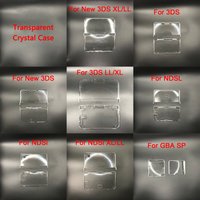 Plastic Clear Crystal Protective Hard Shell Skin Case Cover For New 3DS XL LL NDS Lite NDSL NDSi XL LL GBA SP PSP GO PSV Console