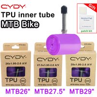 Schrader Valve CYDY TPU MTB Bicycle Inner Tube 26/27.5/29x1.95 2.0 2.1 2.2 2.3 2.4 2.5 2. 6 Inch Mountain Bicycle Tire