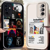 The Weeknd Aesthetic Case for Samsung Galaxy S26 S25 Edge S24 Plus S23 S22 Ultra S21 S20 FE A57 A56 A55 A54 5G A53 A52 Cover