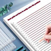 Exam Gridding Ruler (8/9/10mm) Fits Answer Sheets | Soft Non-Slip Slots | Fast & Clean Lines | Better Neatness & Efficiency