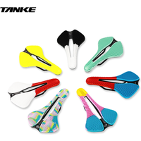AliExpress TANKE MTB road bicycle saddle honeycomb breathable,lightweight,durable,wear-resistant,similar 3D printed noctilucent riding seat