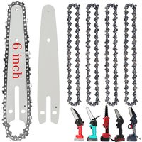 6 Inch Mini Steel Chainsaw Chains Electric Chainsaws Accessory Chains Replacement Electric Chainsaw Chains Parts Power Tools