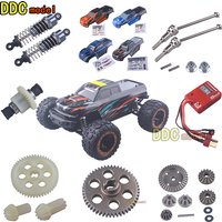 HAIBOXING 1/16 for hbx16889 16889A SG1601remote control RC Car Spare Parts Upgrade Metal gear Differential shock absorber wheel