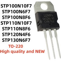 10PCS TO-220 STP100N10F7 STP100N6F7 STP100N8F6 STP110N10F7 STP110N8F6 STP120N4F6 STP130N6F7 brand new in stock