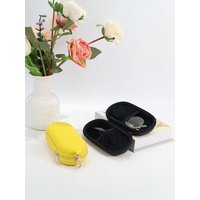 Hard Shell Dual Compartment Portable Glasses Storage Case Can Hold Two Pairs Eyewear For Daily Travel Outdoor Carry