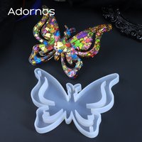 1pcs Butterfly Epoxy Resin Filling Molds Beautiful Butterfly Silicone Molds Winter Spring Gifts DIY Crafts Epoxy Resin Molds