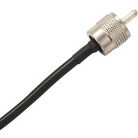 AYHF 2X Tc-M55 2.16 Inch Nmo Magnetic Mount Base (Indoor) With 5M(16.4Ft) Rg58 Coaxial Cabo Pl-259 Plug For /Vhf Antenna