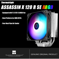Thermalright Assassin X 120 R SE WHITE ARGB CPU Air Cooler Dual-Platform for AMD/INTEL Four Heat Pipe Air Cooler