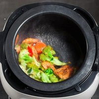 2025 2000W Intelligent Automatic Electric Wok Pot - Non-stick Multifunctional Stir Frying Cooker Machine for Household Cooking 2
