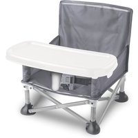 Foldable Baby Highchair with Straps Booster Baby Feeding Chair Portable Baby Seat with Storage Bag for Travelling & Camping