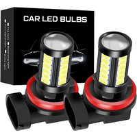 2Pcs H11 H8 9006 HB4 9005 HB3 High Quality 5730 5630 33LED Auto Lamp Car Fog Light Bulb DRL 6000K White Orange Amber 12V 24V