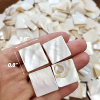 100g Square Chinese Freshwater Shell Mother of pearl mosaic tile for interior house decoration tiles for diy project