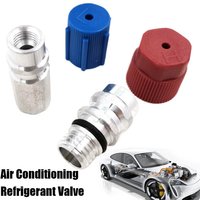 Car Air Conditioning HD ND Connectors R134a Air Conditioning Charging Port Valve for Volkswagen AC System Repair