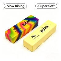Butter Bar Slow Rising Squishy Toy Fake Food Fidget Squeeze Toy Anxiety Stress Relief Kids Office Sensory Toy