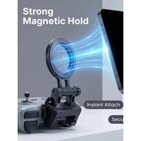 Foldable MagSafe Magnetic Phone Mount for DJI RC-N1/RC-N2/RC-N3 Remote Controller, Adjustable Hinge Design Drone Controller Phon