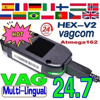 Multi-Language Car Autocom Diagnostics Tools VCDS VAGCOM Interface VCDSCAN HEX V2 Update V24.7 ATMEGA162 FOR VW/AUDI/Skoda/Seat