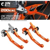 AliExpress JINMOCYCLE For K-T-M 200 EXC XC 2003-2016 250EXC 300 400EXC Motocross Foldable Pivot Dirt Bike CNC Brake Clutch Levers Cable Lever Handles