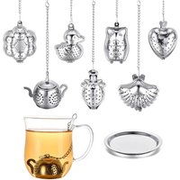 Tea Strainer Stainless Steel Tea Infusers Fine Mesh Filter for Loose Tea