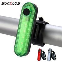 BUCKLOS Bike Lights Front and Rear LED Bicycle Lamp USB Rechargeable Headlight Taillight Cycling Lantern Road Mountain Bike Lamp