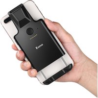 Eyoyo 2d zurück clip bluetooth barcode scanner tragbarer barcode leser daten matrix 1d 2d qr barcode scanner android ios system