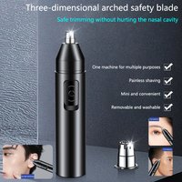 Elektrische Nase Haar Trimmer Implementieren Rasierer Clipper Männer Frauen Ohr Hals Augenbraue Trimmer Rasierer Mann Sauber Trimer Rasierer Entferner