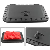 Marine Deck Square Hatch And Red Waterproof Bag For Boat Kayak Canoe Boat Parts Accessories Drifting Water Sports