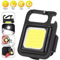 Mini LED Magnetic Flashlight USB C Rechargeable 3 Modes For Outdoor Hiking Fishing Camping Supplies Pocket Work Light Spotlights
