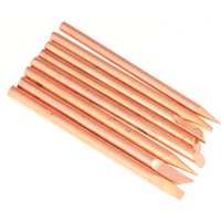 4Pcs External Heat Soldering Iron Tip B C D K Pure Copper Solder Head 30W 40W 60W Replacement Tip Welding Repair Tools