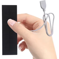 USB Solar Panel Charger Portable Battery Mobile Phone Charging Bank Charging Panel for Phones Fans Flashlight Small Power Banks
