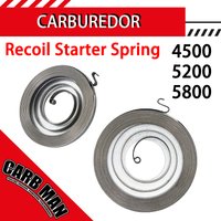 64mm For 45cc 52cc 58cc 2 Stroke Engine 4500 5200 5800 Lawn Mower Chainsaw Recoil Pull Starter Spring Pulley Rope Recoil