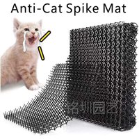 Gardening Cat Scat Mats Repellent Mat Prickle Strip Deterrent Spike Mat Dig Stop Safe Anti-Cat Dog Keep Cat Away Garden Supplies