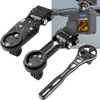 Road Bike Computer Extended Mount Bike Stopwatch Speedometer Mount Holder Carbon Fiber Bicycle Code Table Rack for Garmin Gopro