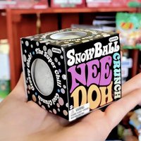New Schyling NeeDoh Snow Ball Crunch Snowball Pinch Fun Cube Sensory Squeezing Stress Relieving Relieving BlocksToy